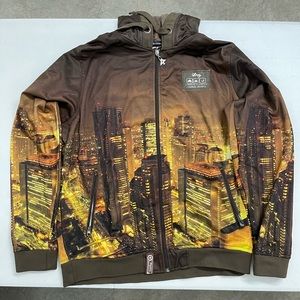LRG Tokyo City Skyline Scene Hoodie
